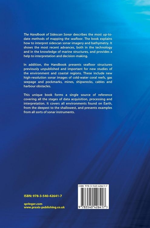 Produktbild: The Handbook of Sidescan Sonar