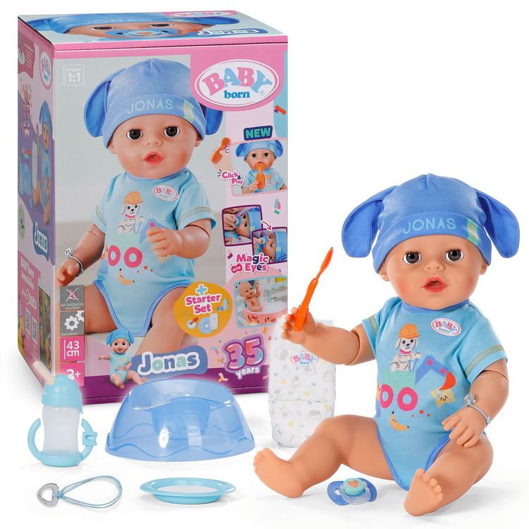 Produktbild: @BABY born Jonas Click & Play 43cm