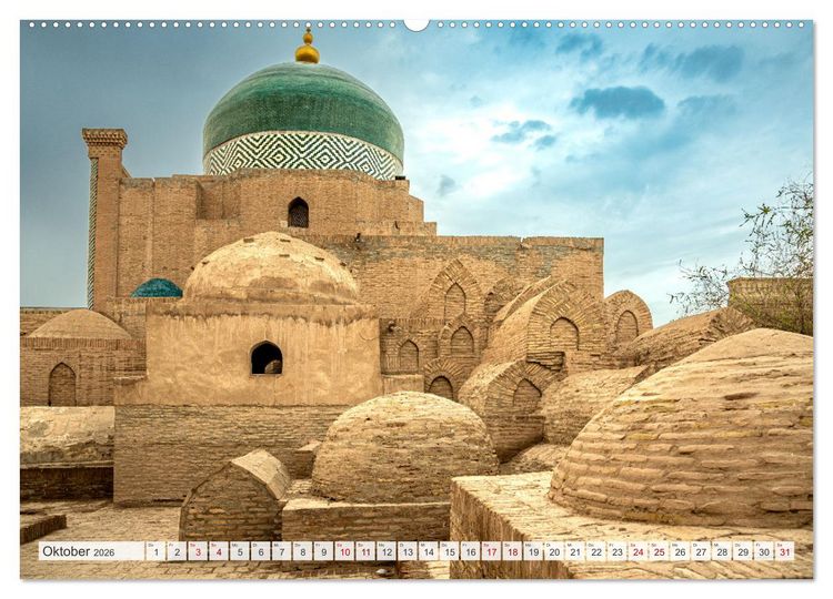Produktbild: Usbekistan und seine Kultursch&auml;tze (Wandkalender 2026 DIN A2 quer), CALVENDO Monatskalender
