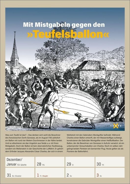 Produktbild: Terra X History Wochenplaner 2027