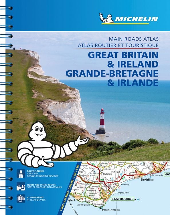 Produktbild: Great Britain & Ireland - Michelin Atlas A4 Spirale