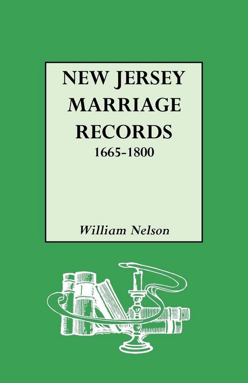 Produktbild: New Jersey Marriage Records, 1665-1800
