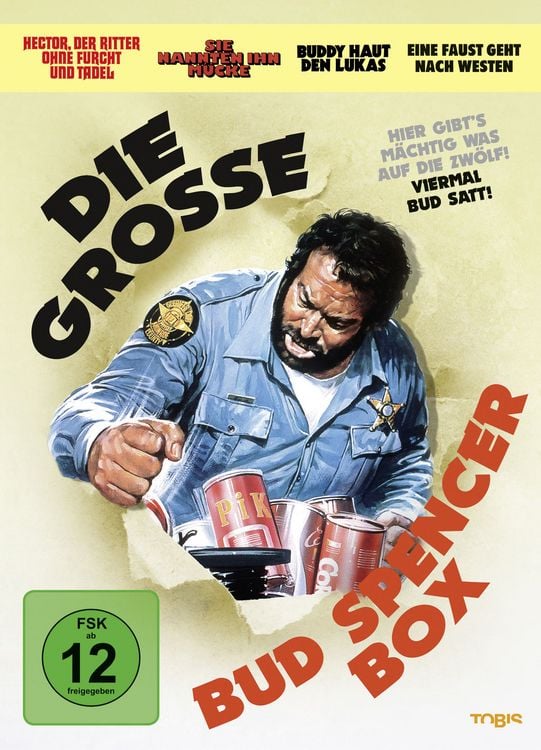 Produktbild: Die gro&szlig;e Bud Spencer-Box [4 DVDs]