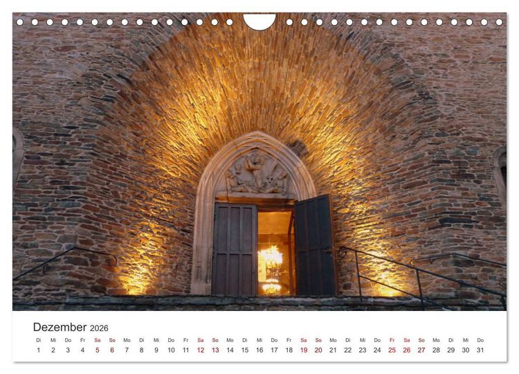 Produktbild: Annaberg - Hauptstadt des Erzgebirges (Wandkalender 2026 DIN A4 quer), CALVENDO Monatskalender