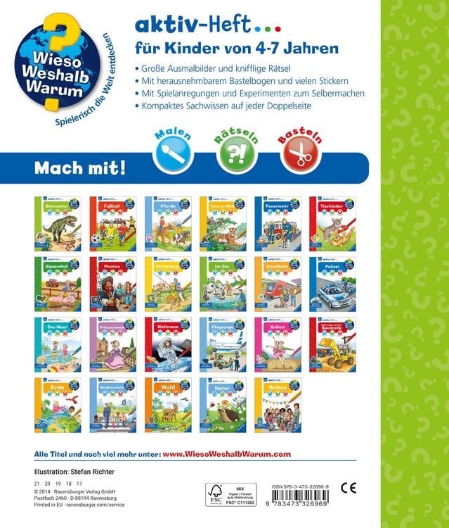Produktbild: Wieso? Weshalb? Warum? aktiv-Heft - Dinosaurier