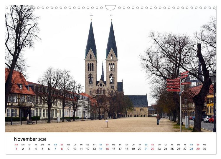 Produktbild: Die Stra&szlig;e der Romanik (Wandkalender 2026 DIN A3 quer), CALVENDO Monatskalender