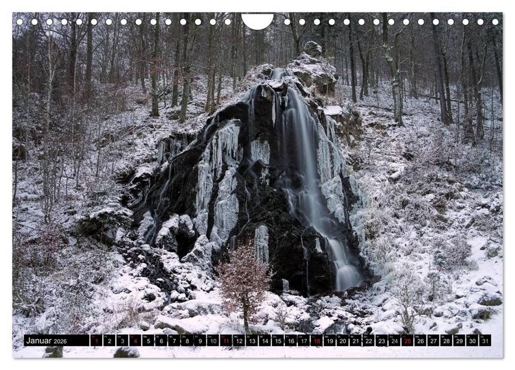 Produktbild: Der Harz - Sch&ouml;nstes Mittelgebirge Deutschlands (Wandkalender 2026 DIN A4 quer), CALVENDO Monatskalender