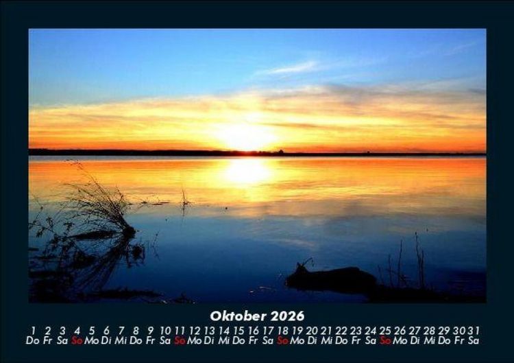 Produktbild: Seeblick 2026 Fotokalender DIN A5