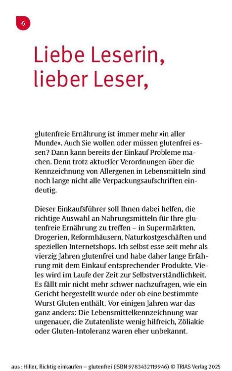 Produktbild: Richtig einkaufen glutenfrei