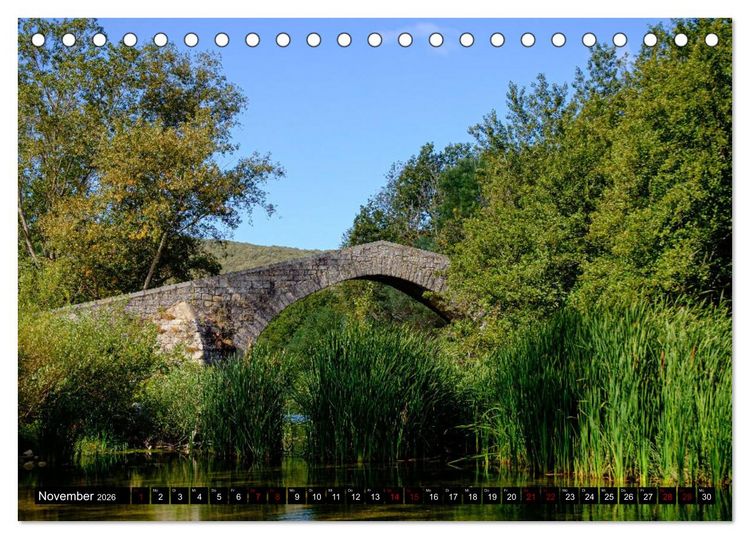 Produktbild: Korsika Wild und Frei (Tischkalender 2026 DIN A5 quer), CALVENDO Monatskalender