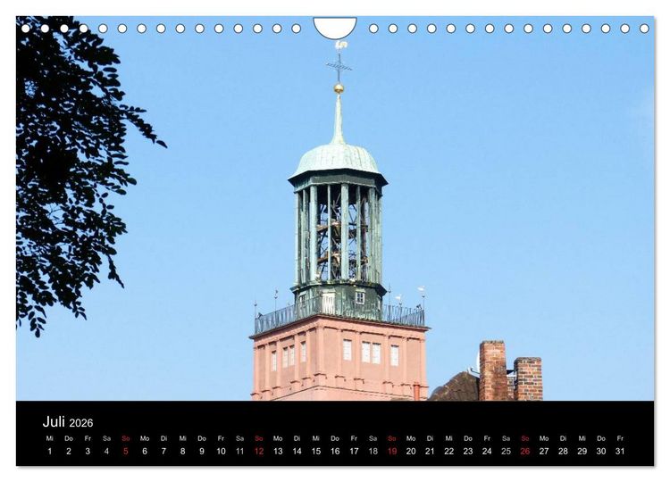 Produktbild: Darmstadt (Wandkalender 2026 DIN A4 quer), CALVENDO Monatskalender