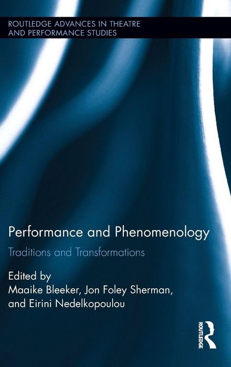 Produktbild: Performance and Phenomenology