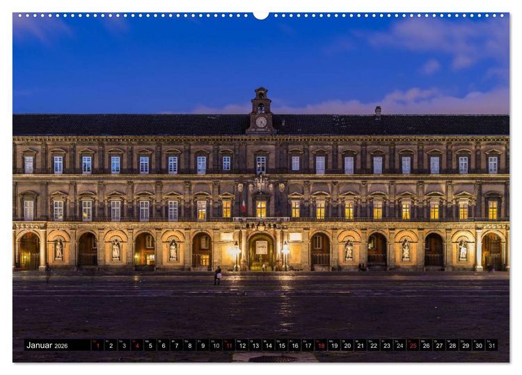Produktbild: Neapel - Napoli (Wandkalender 2026 DIN A2 quer), CALVENDO Monatskalender