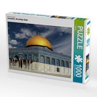 Produktbild: CALVENDO Puzzle Ein Motiv aus dem Kalender Jerusalem, die heilige Stadt | 1000 Teile Lege-Gr&ouml;&szlig;e 64x48cm Foto-Puzzle f&uuml;r gl&uuml;ckliche Stunden