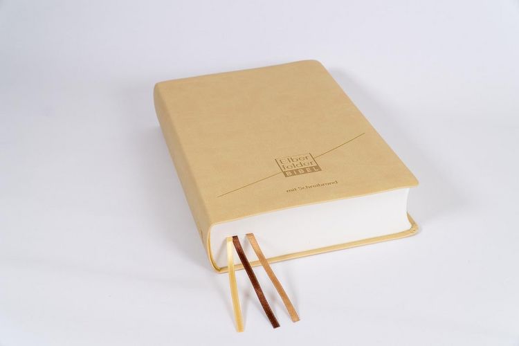 Produktbild: Elberfelder Bibel - mit Schreibrand, Kunstleder