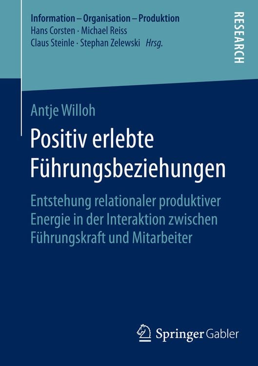Produktbild: Positiv erlebte F&uuml;hrungsbeziehungen