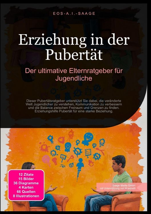 Produktbild: Erziehung in der Pubert&auml;t: Der ultimative Elternratgeber f&uuml;r Jugendliche