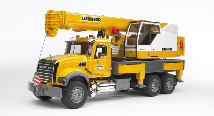 Produktbild: BRUDER - MACK Granite Liebherr Kran-LKW