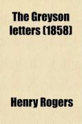 Produktbild: The Greyson Letters (1858)