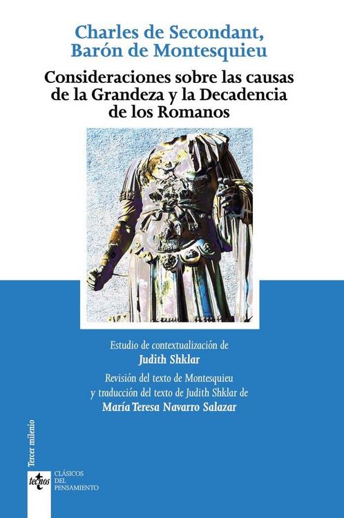 Produktbild: Consideraciones sobre las causas de la grandeza y decadencia de los romanos