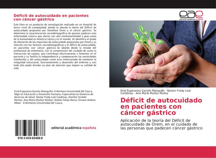 Produktbild: D&eacute;ficit de autocuidado en pacientes con c&aacute;ncer g&aacute;strico