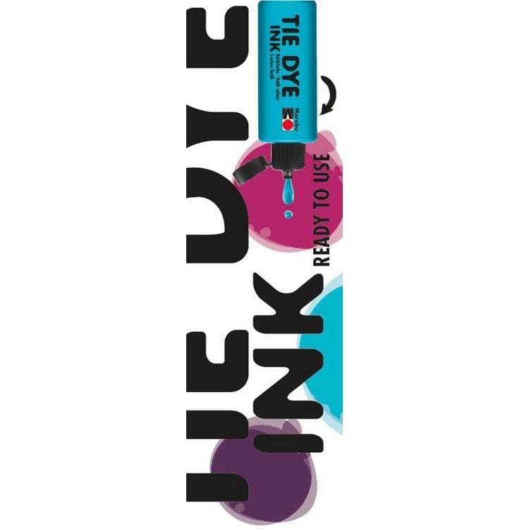 Produktbild: MARABU Batikfarben Tie Dye Ink, Trend himbeere, pflaume und karibik