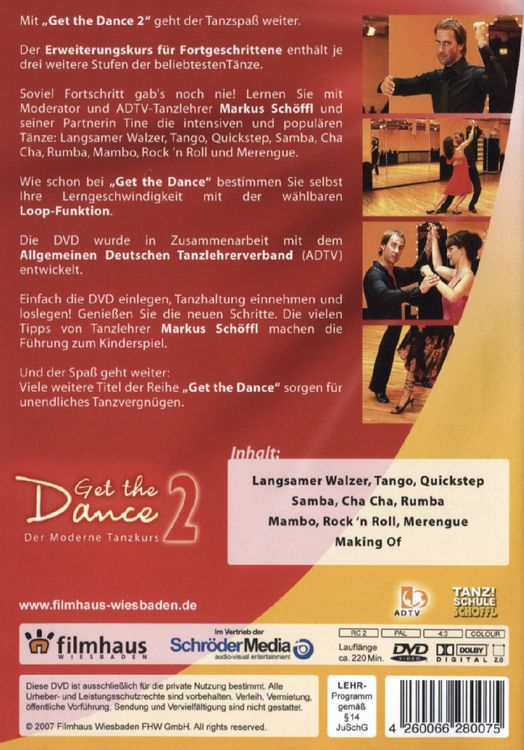 Produktbild: Get the Dance 2 - Erweiterungskurs