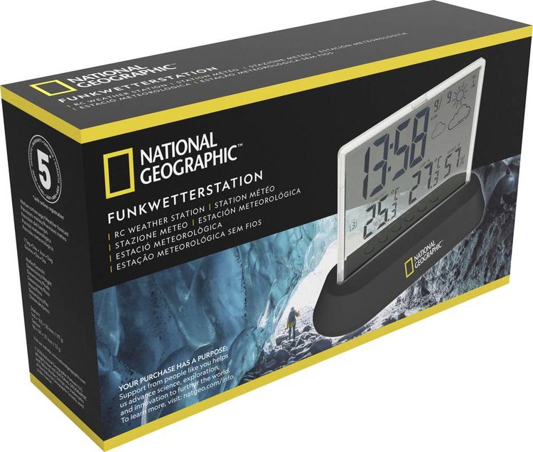 National Geographic Transparent 9070300 Funk-Wetterstation