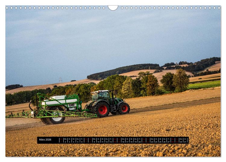 Produktbild: Landwirtschaft - Von der Saat bis zur Ernte (Wandkalender 2026 DIN A3 quer), CALVENDO Monatskalender
