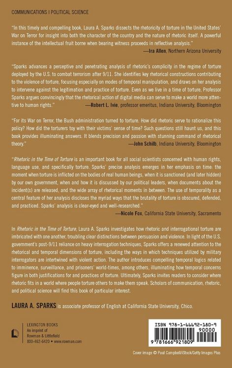 Produktbild: Rhetoric in the Time of Torture