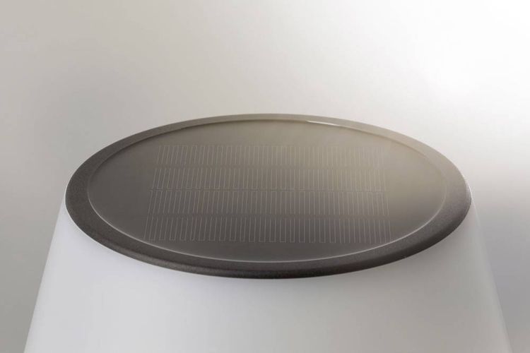 Produktbild: Paulmann 94309 Solar-Tischlampe 0.8W Warmwei&szlig; Edelstahl