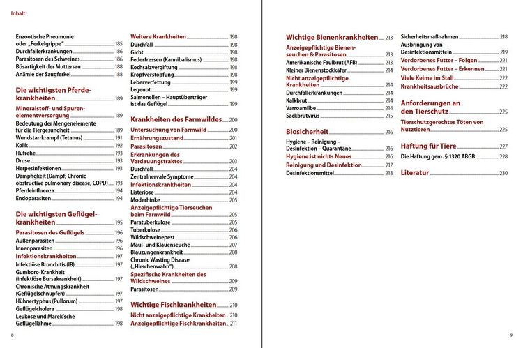 Produktbild: Die h&auml;ufigsten Nutztierkrankheiten