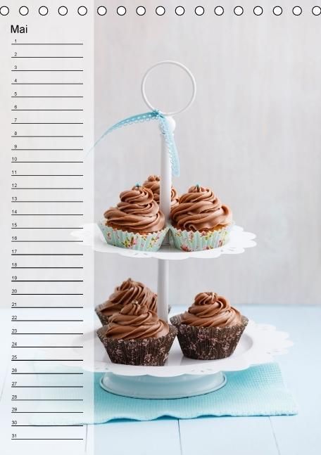 Produktbild: Geb&auml;ck-Couture K&uuml;chenplaner (Tischkalender immerw&auml;hrend DIN A5 hoch)
