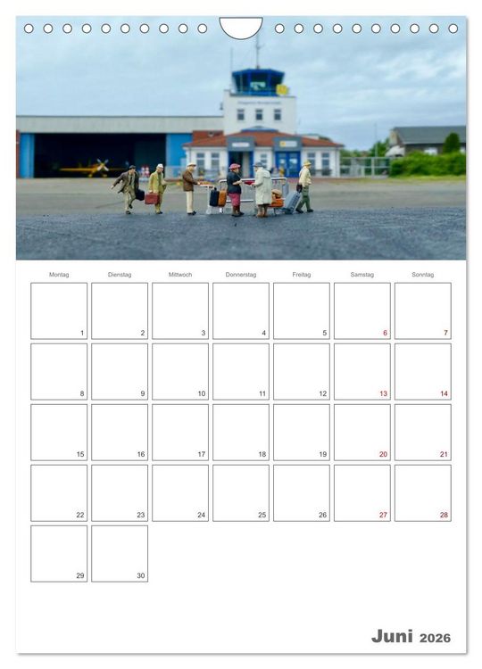 Produktbild: Wangerooge anders erleben (Wandkalender 2026 DIN A4 hoch), CALVENDO Monatskalender