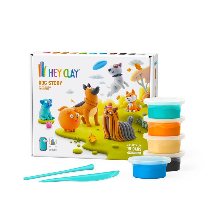 Produktbild: Hey Clay Hunde 15 Dosen