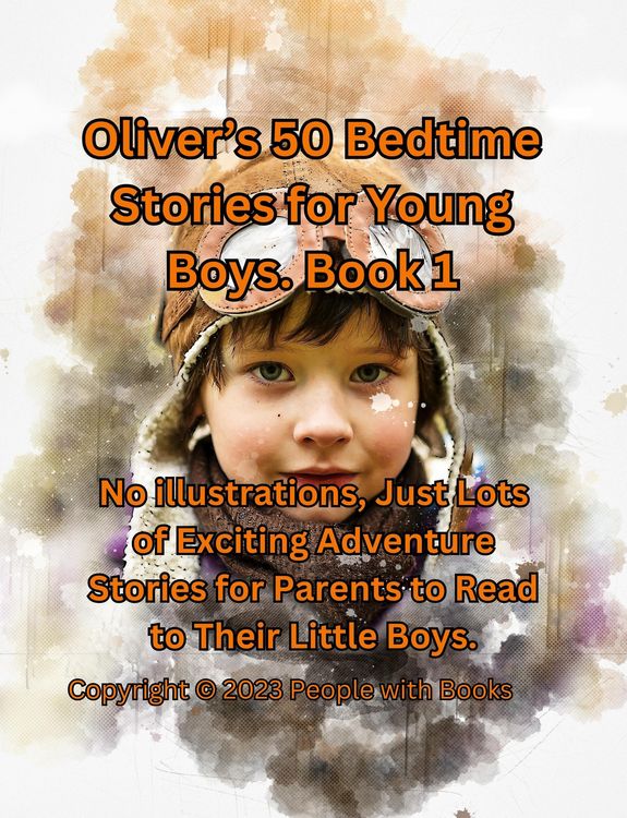 Produktbild: Oliver's 50 Bedtime Stories for Young Boys Book 1.