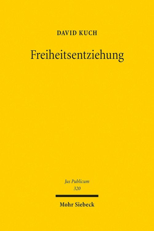 Produktbild: Freiheitsentziehung