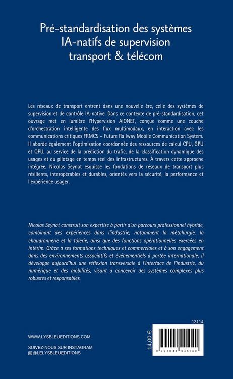 Produktbild: Pre standardisation des systemes