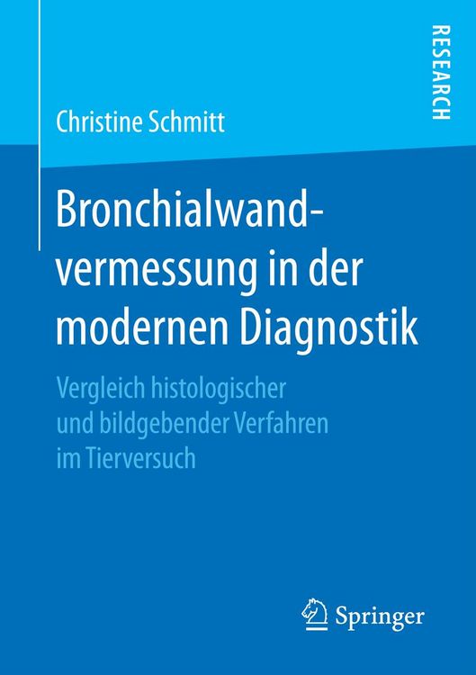 Produktbild: Bronchialwandvermessung in der modernen Diagnostik
