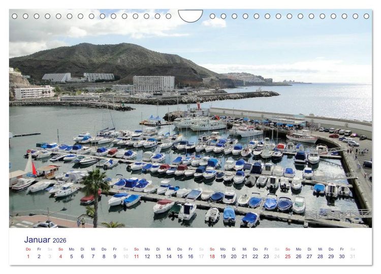 Produktbild: Die Canarischen Inseln - Gran Canaria (Wandkalender 2026 DIN A4 quer), CALVENDO Monatskalender