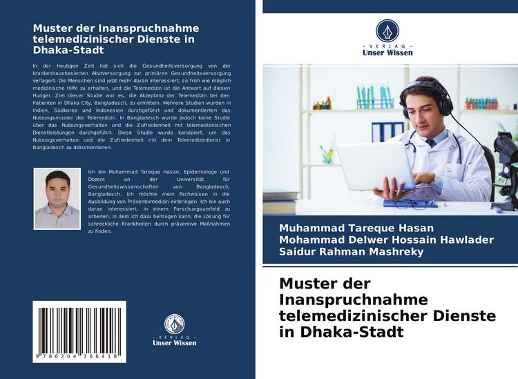Produktbild: Muster der Inanspruchnahme telemedizinischer Dienste in Dhaka-Stadt