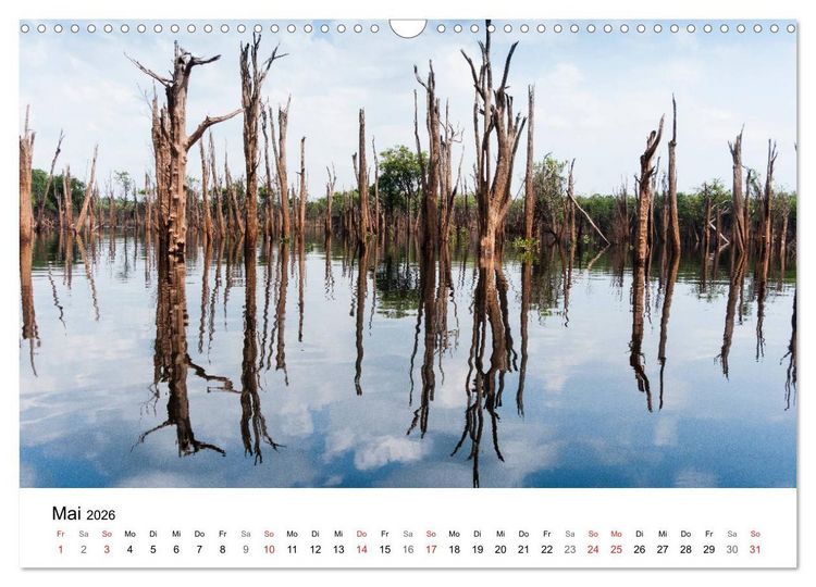 Produktbild: Mythos Amazonas - Naturparadies Brasiliens (Wandkalender 2026 DIN A3 quer), CALVENDO Monatskalender