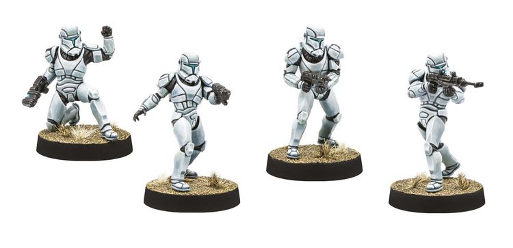 Produktbild: Star Wars Legion - Klon-Kommandos der Republik DE