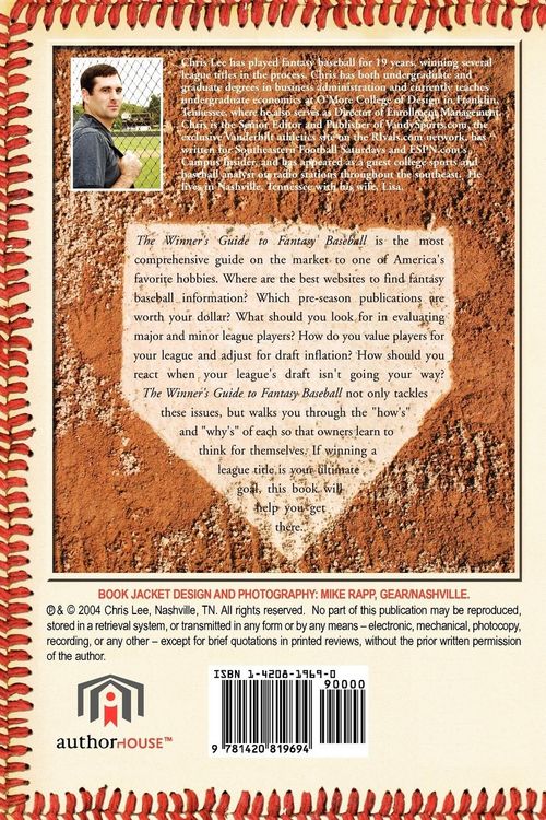 Produktbild: The Winner's Guide to Fantasy Baseball