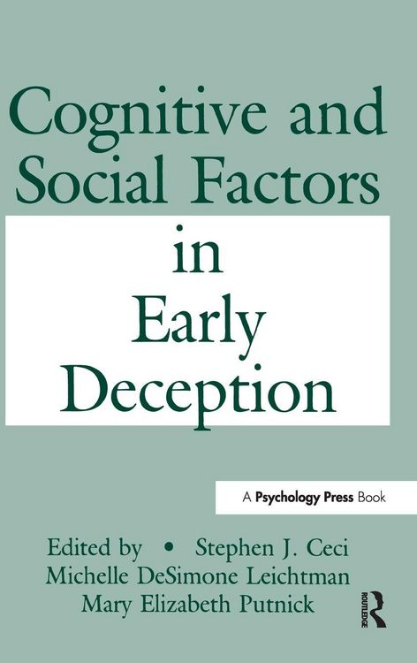 Produktbild: Cognitive and Social Factors in Early Deception