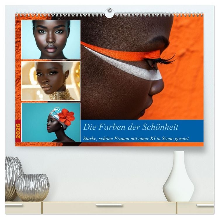 Produktbild: Die Farben der Sch&ouml;nheit (hochwertiger Premium Wandkalender 2026 DIN A2 quer), Kunstdruck in Hochglanz