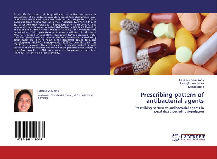 Produktbild: Prescribing pattern of antibacterial agents