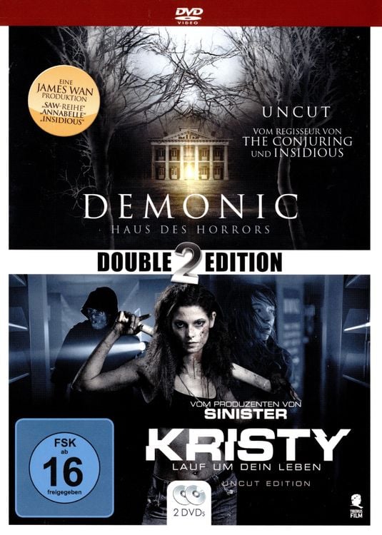 Produktbild: Mystery Double Pack 3: Demonic & Kristy - Double2Edition/Uncut [2 DVDs]
