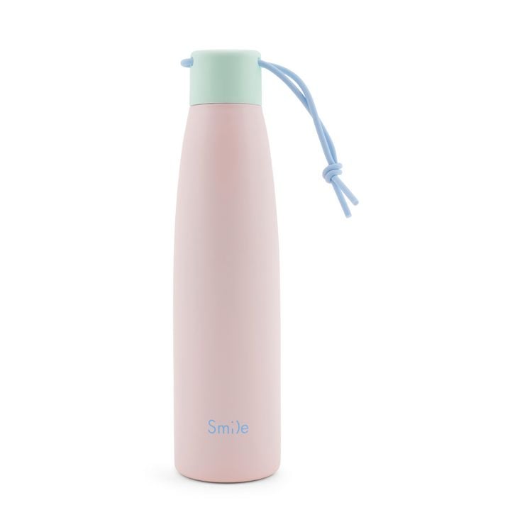 Produktbild: Trinkflasche Edelstahl, 500ml, einfarbig, "Rose Petals"