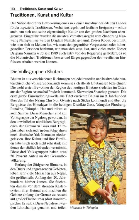 Produktbild: TRESCHER Reisef&uuml;hrer Bhutan